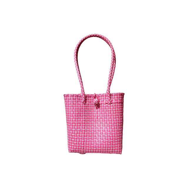 BASIC TOTE BAG - GREEN  / LONG HANDLE / M