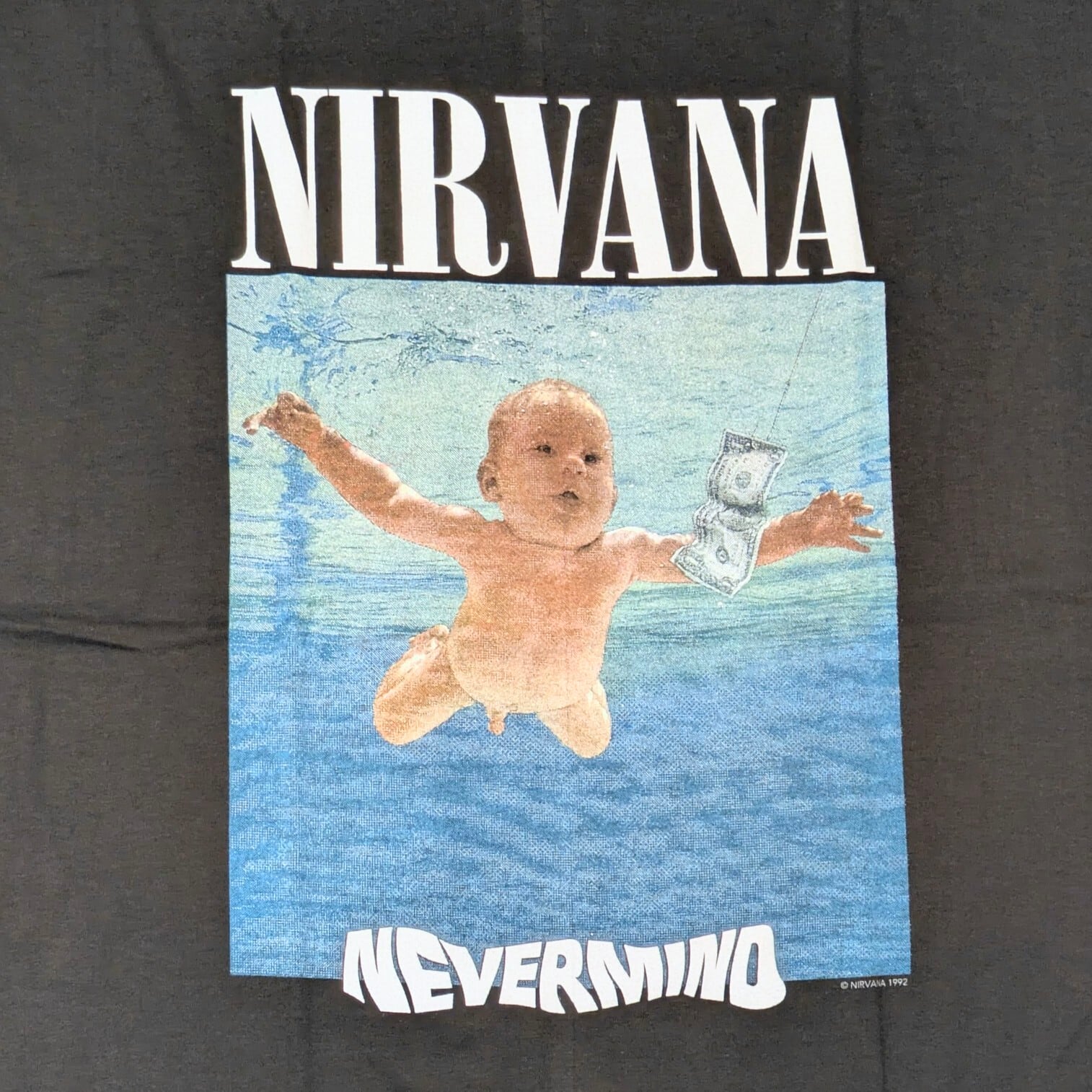 【 NIRVANA / ニルヴァーナ 】 『 Nevermind 』Tシャツ / バンドTシャツ  〚アメリカン雑貨 アメトイ〛