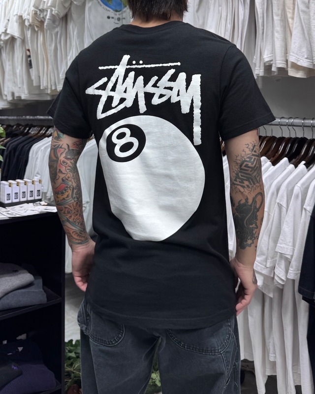 20’s stussy 8 Ball Design Tee “8ボール”【下北沢店】