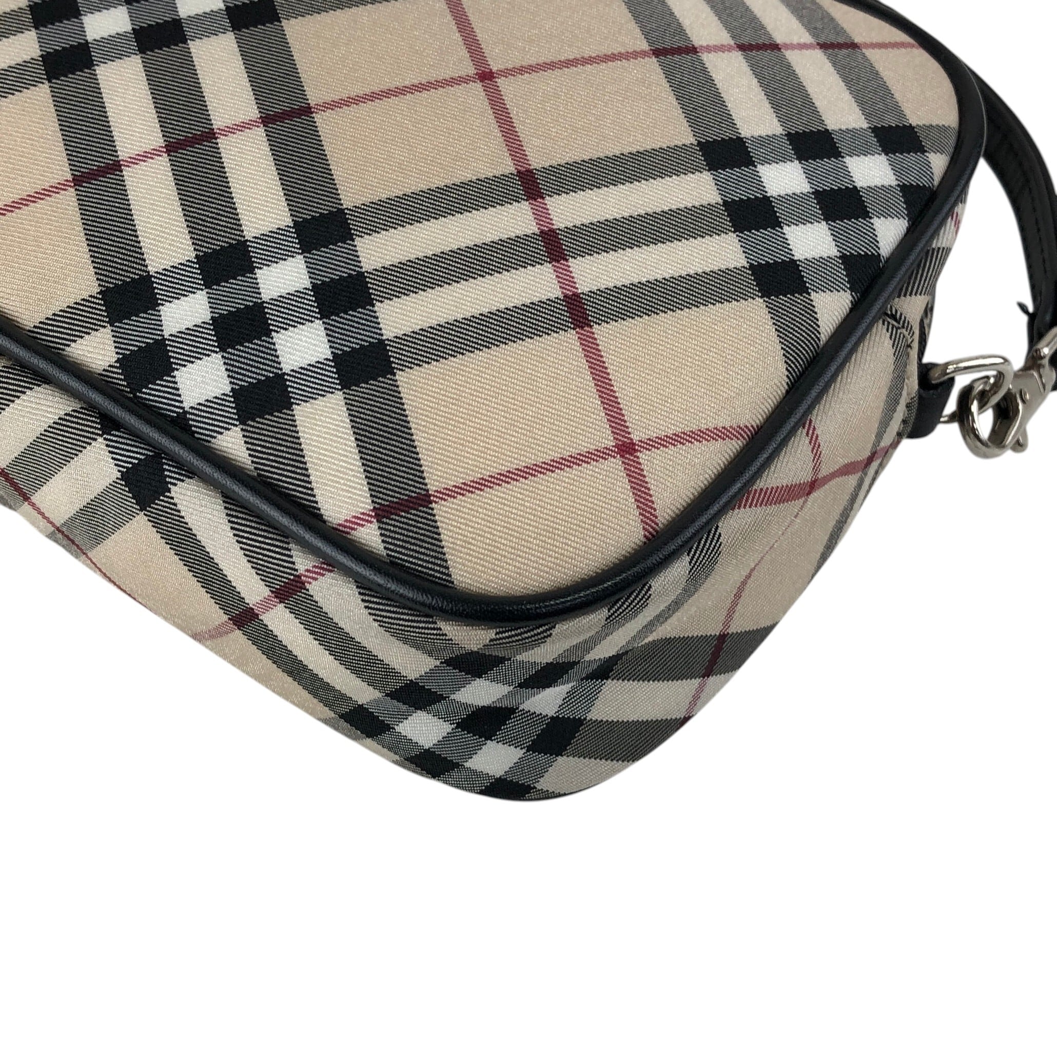 BURBERRY バーバリー ノバチェック ショルダーバッグ ベージュ
