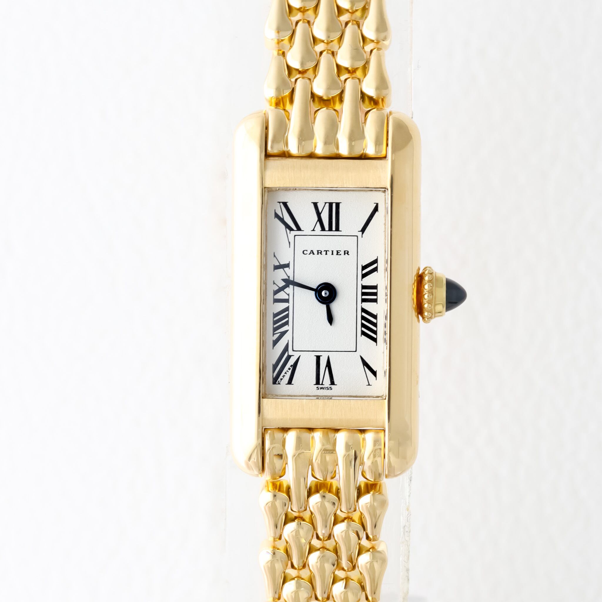 カルティエ タンクアロンジェ イエローゴールドブレスレット | Ante