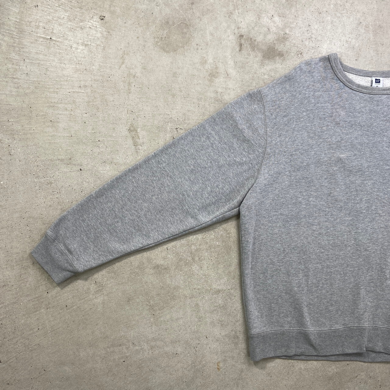 00年代 GAP オールドギャップ ワンポイントプリント スウェットシャツ 