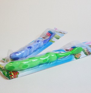 台湾・イモムシ歯ブラシ