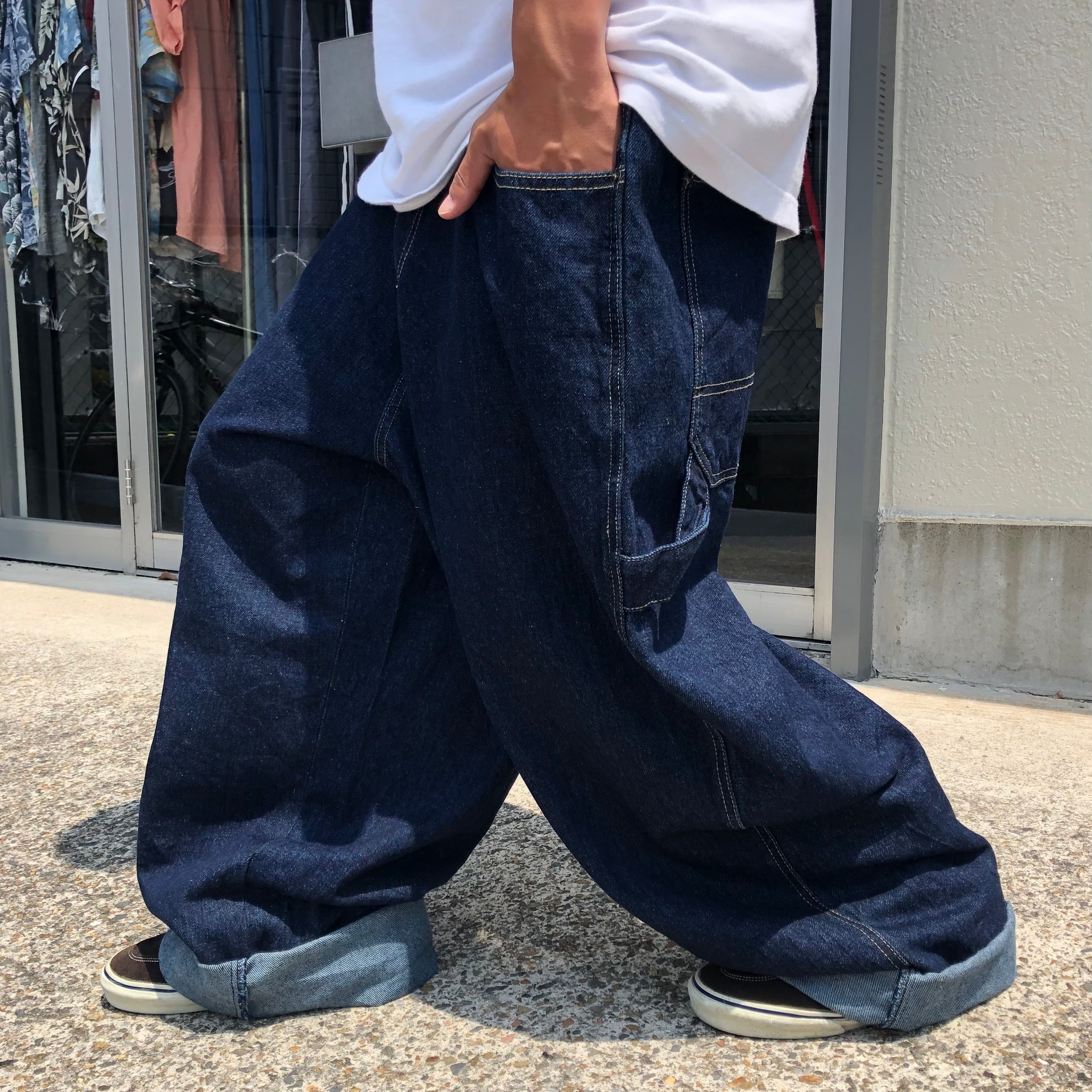 XLサイズ00s高品質◎ NIKE バギーハーフパンツ B系HIPHOP Y2K-