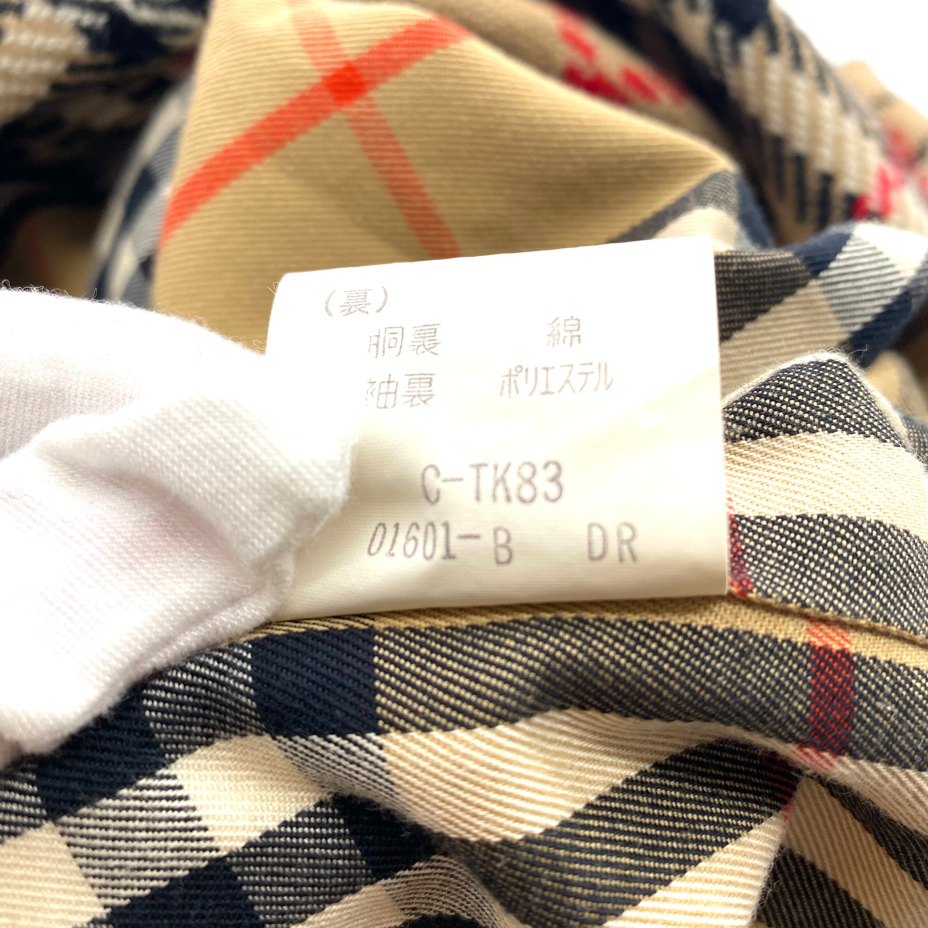 【Burberrys】バーバリー　激レア　ベージュ V 刺繍　ヴィンテージ　美品 Vintage Burberrys Trench Coat Sand Beige / ヴィンテージ バーバリー