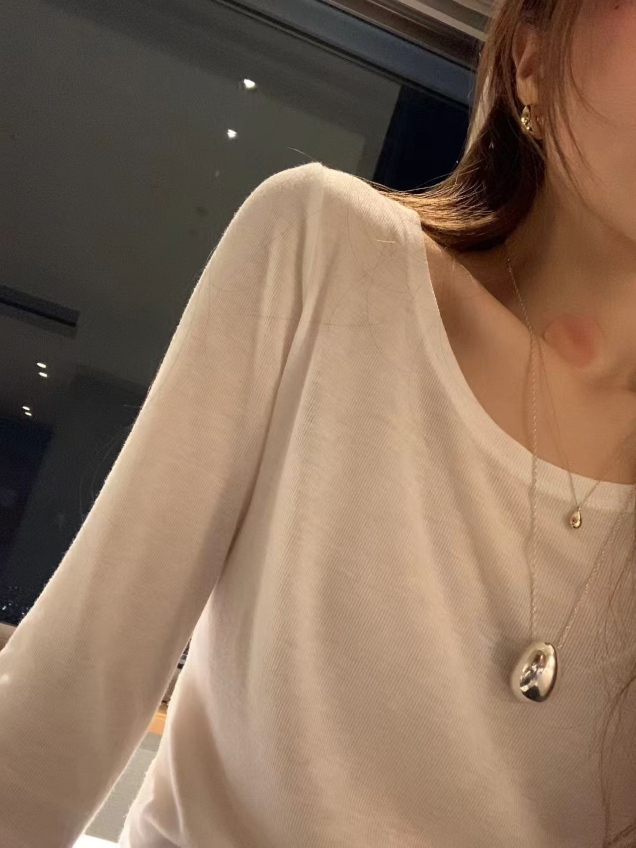 (OUNCE) body round tee / 3color