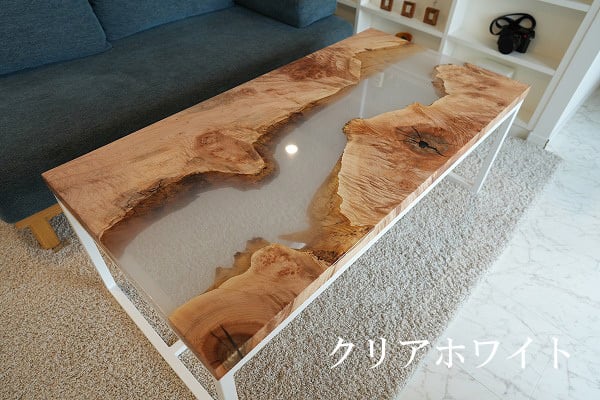 ポプラレジンテーブル【セミオーダー】 | RESIN SPACE