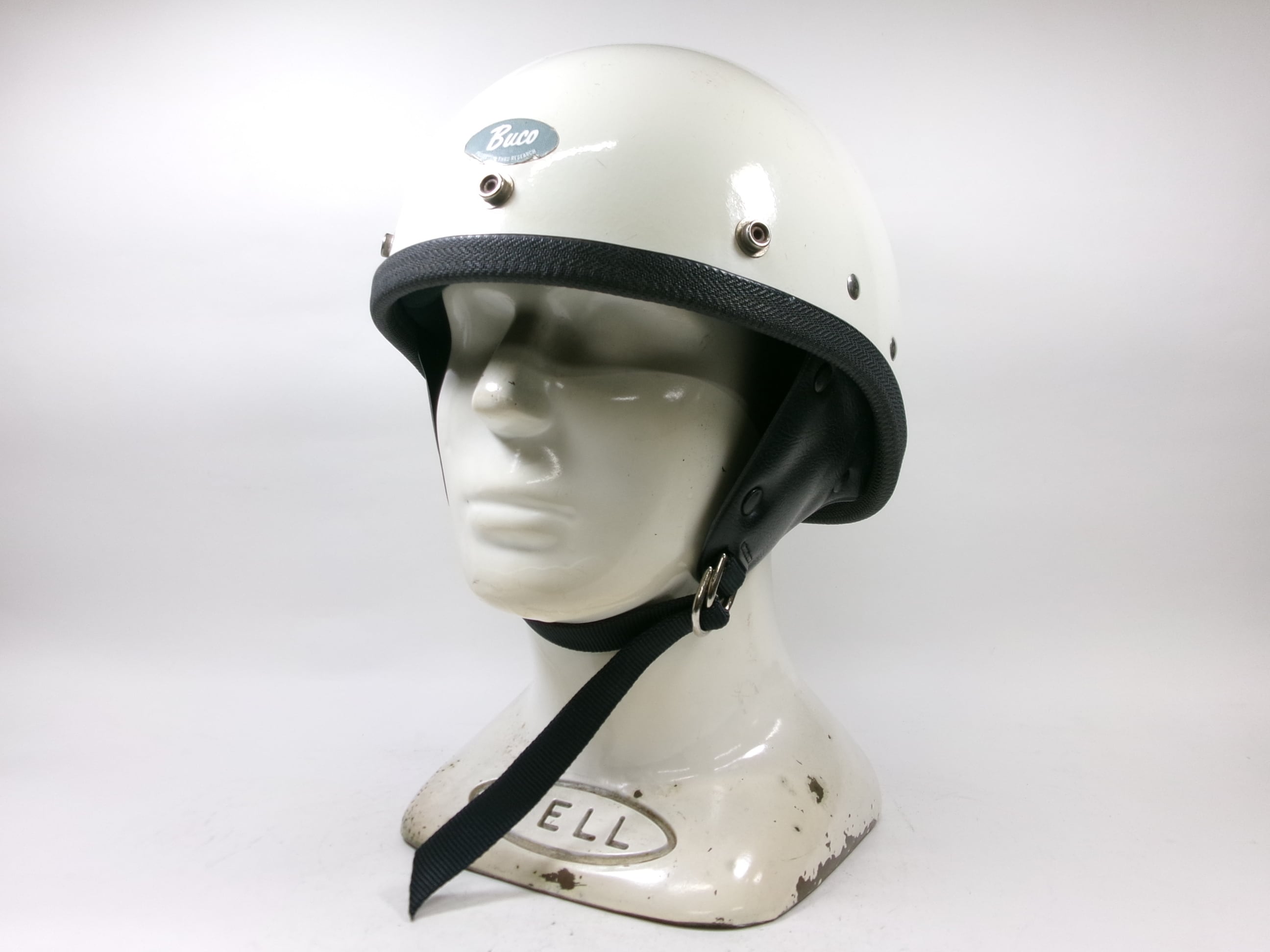最初期! 70s BELL R-T ジェットヘルメット 7 1/8 目深加工済み M ☆ 70