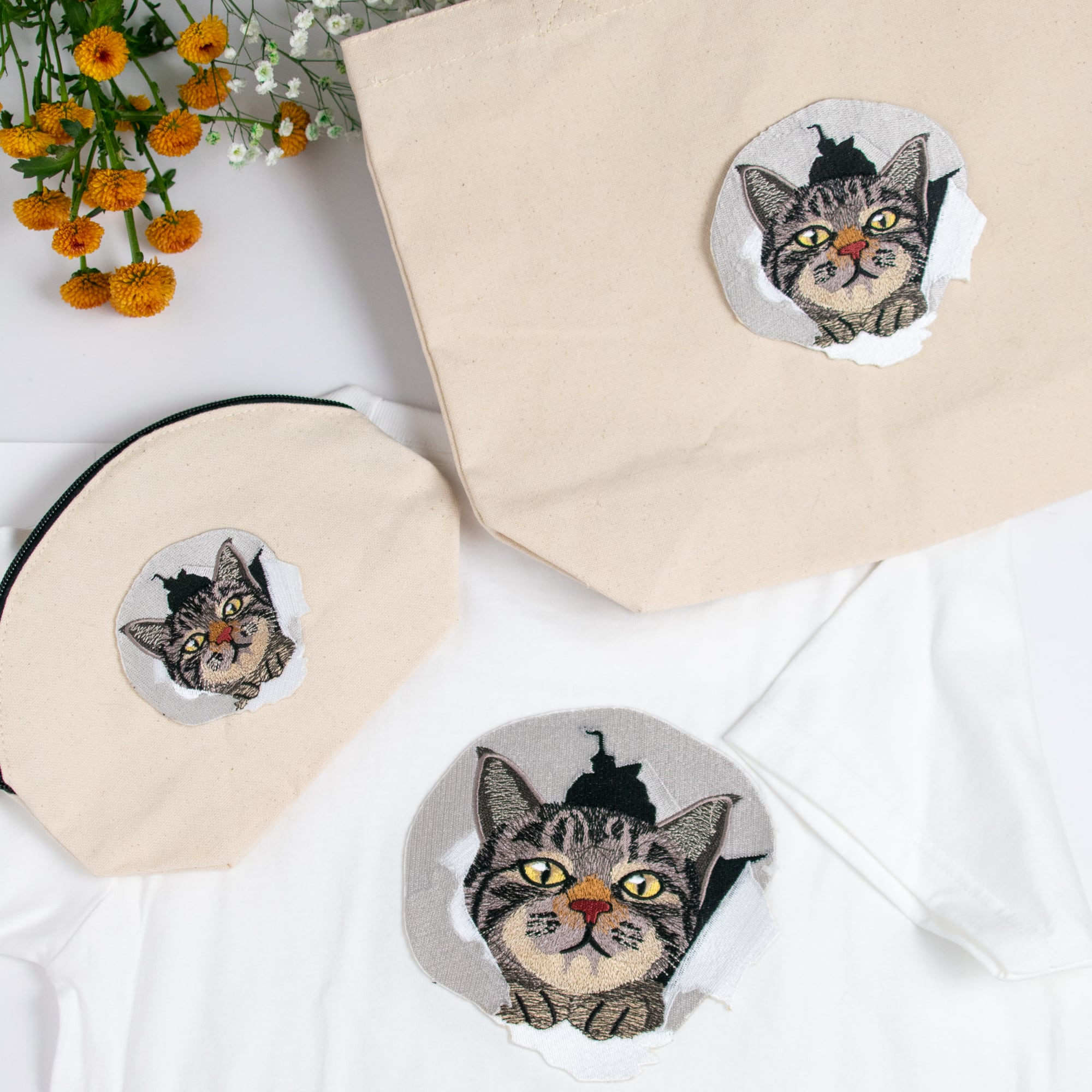 刺繍データ販売】いたずら猫さんのミシン刺繍データ | コイトネコ