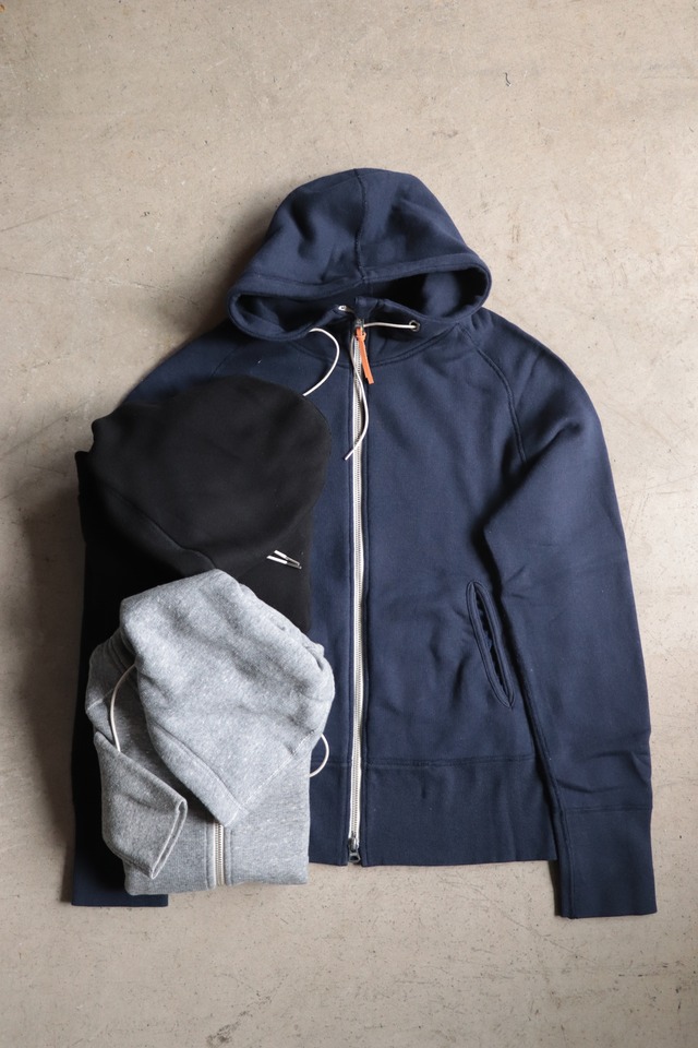 RE MADE IN TOKYO JAP Wool Double-Faced Outerwear Hoodie
