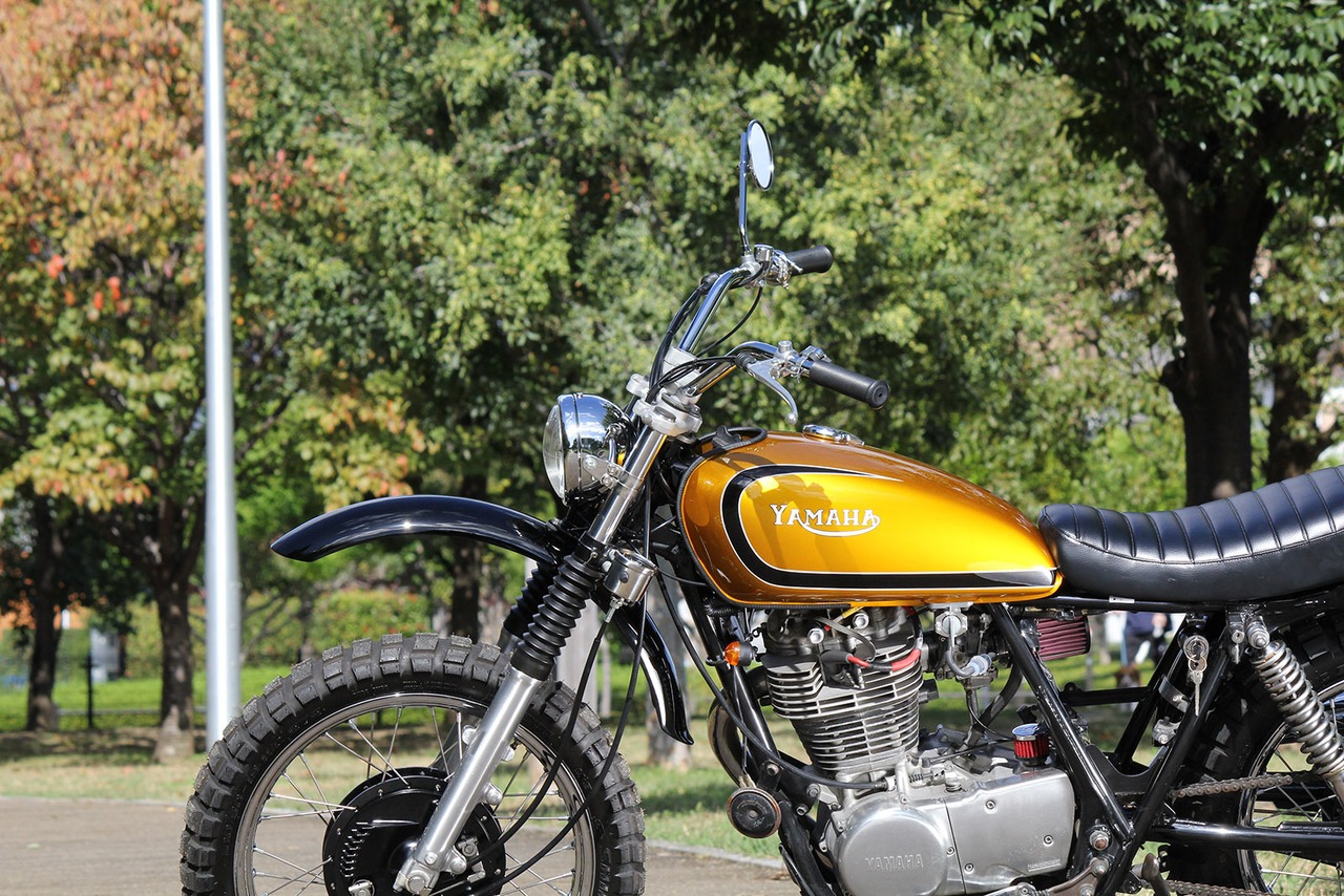 Down Mount - Turn signal kit (Small rubber) /SR400/500
