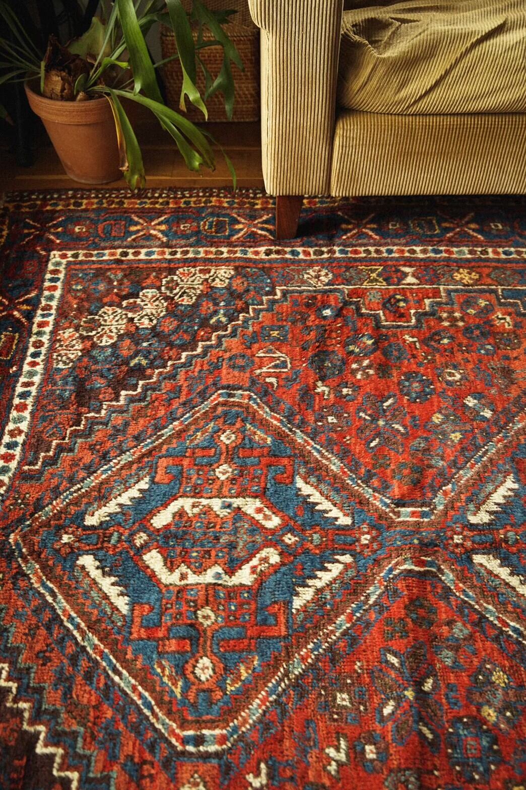 329-Semi Antique qashqai rug