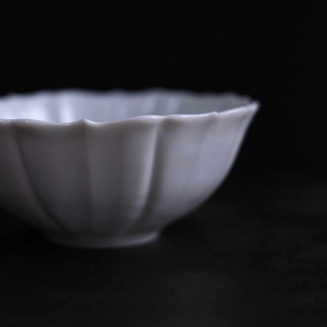 AS 宮田竜司 稜花白磁小鉢 | 芦屋貴兆陶家 online shop