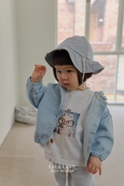 LALALAND 26/SS (Baby)Denim shirring hood