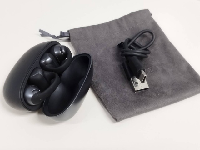 良品】SHOKZ OpenDots ONE/E-310/イヤーカフ式ワイヤレスイヤホン 