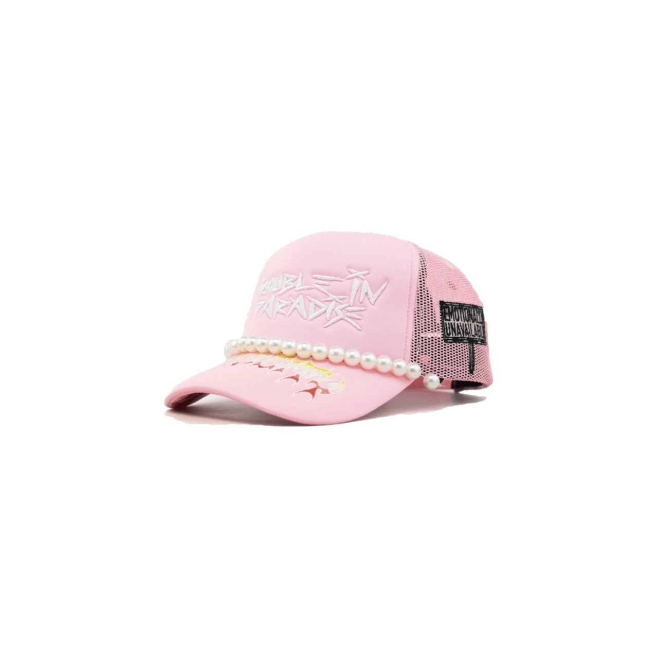 TOXICITY / trouble in paradise cap pink