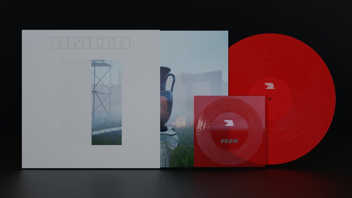 HMLTD / West Of Eden（1000 Ltd Red LP w 7inch Flexi Disc）