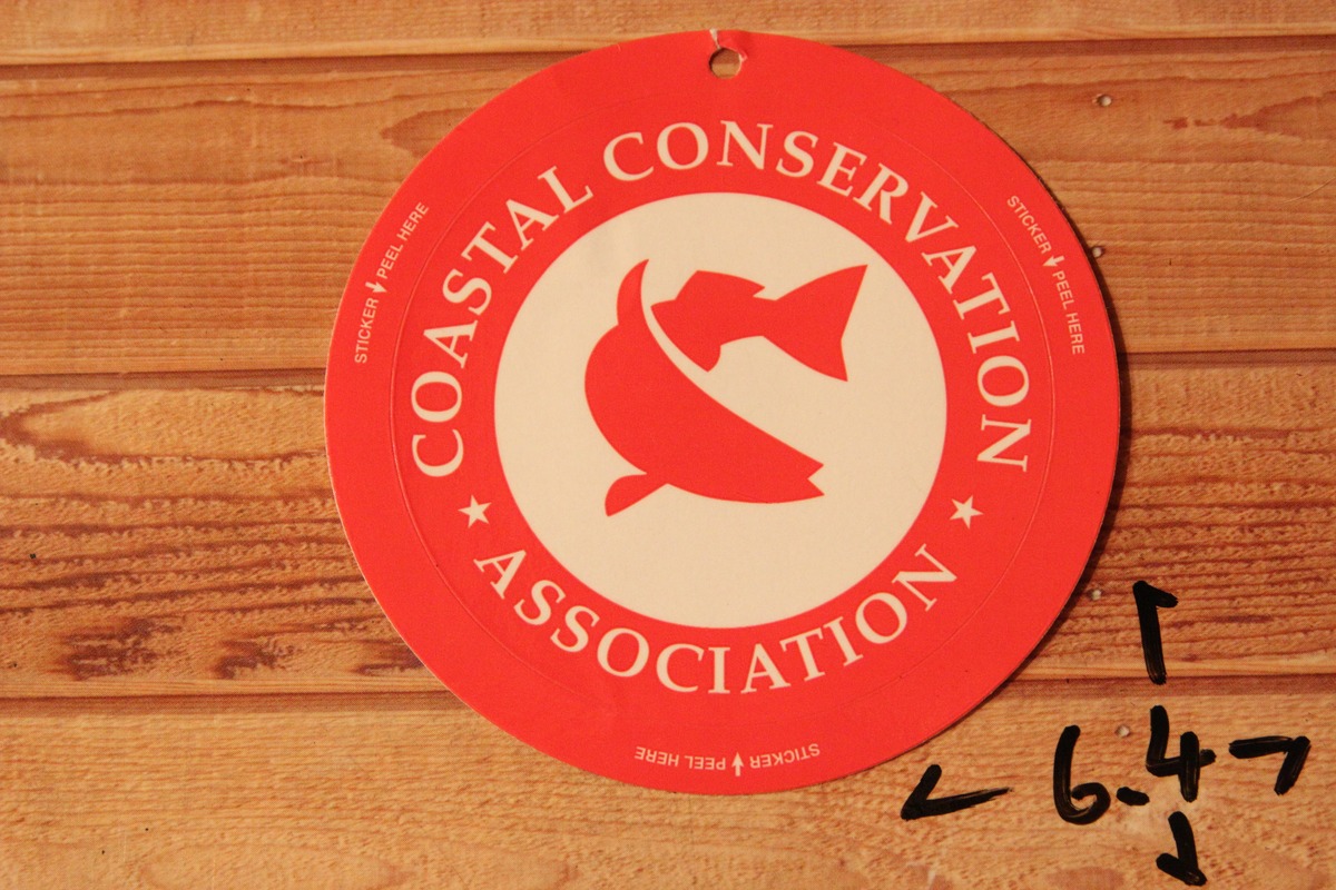 CCA / Coastal Conservation Association | かいちゅうザッカ [ アウトドア ブランド ステッカー通販のお店 ]
