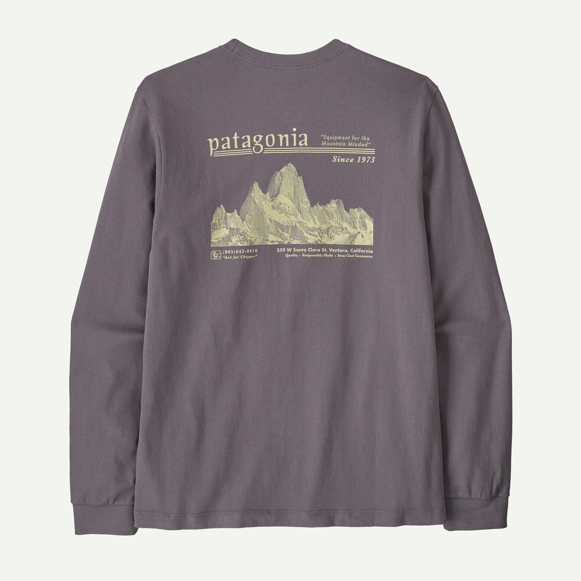 patagonia パタゴニア / メンズ・ロングスリーブ・ミッドウェイト・ハット・トリッパー・スカイライン・Tシャツ #MYGR