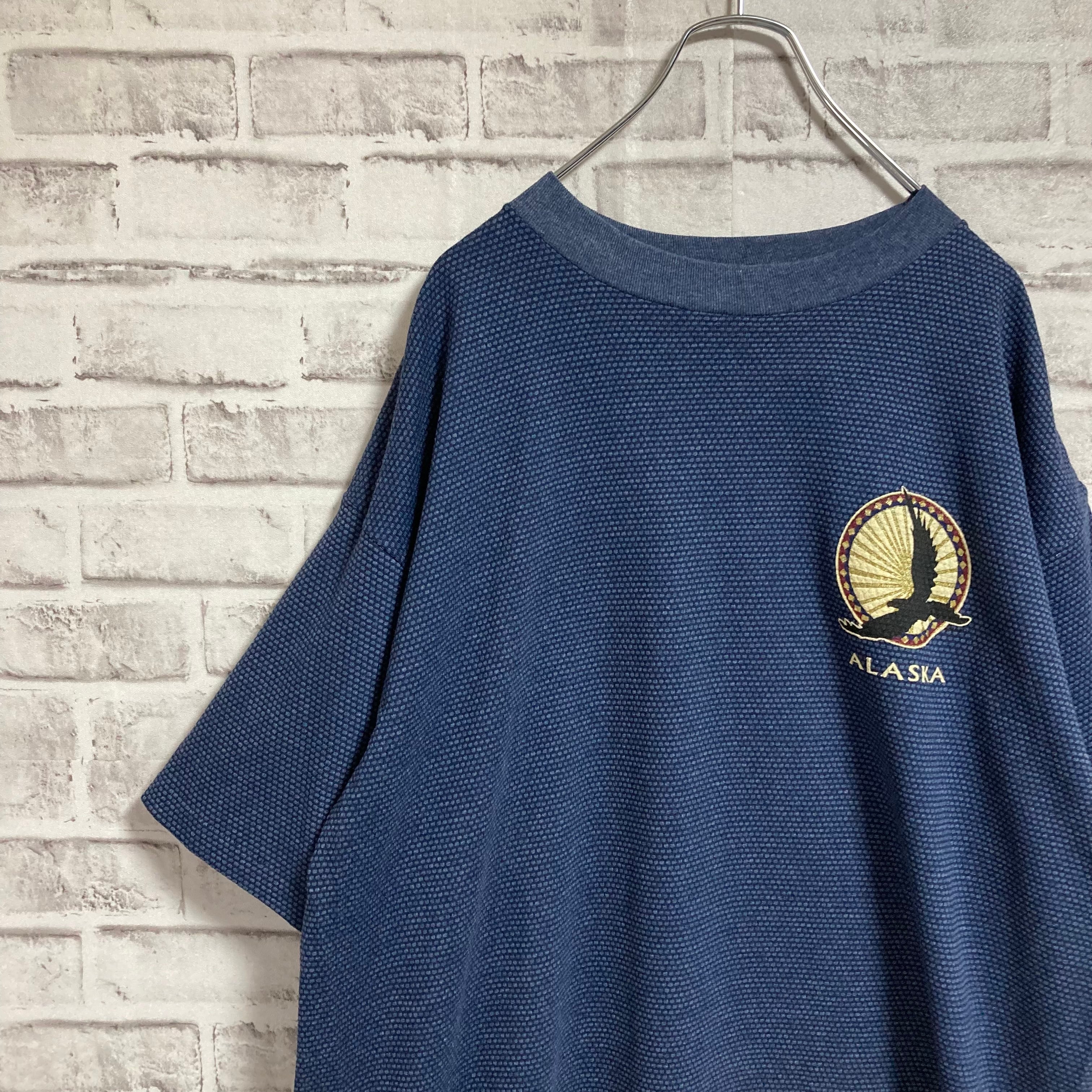 【H.L.MILLER GOLD】S/S Waffle Tee XL Made in USA 90s vintage