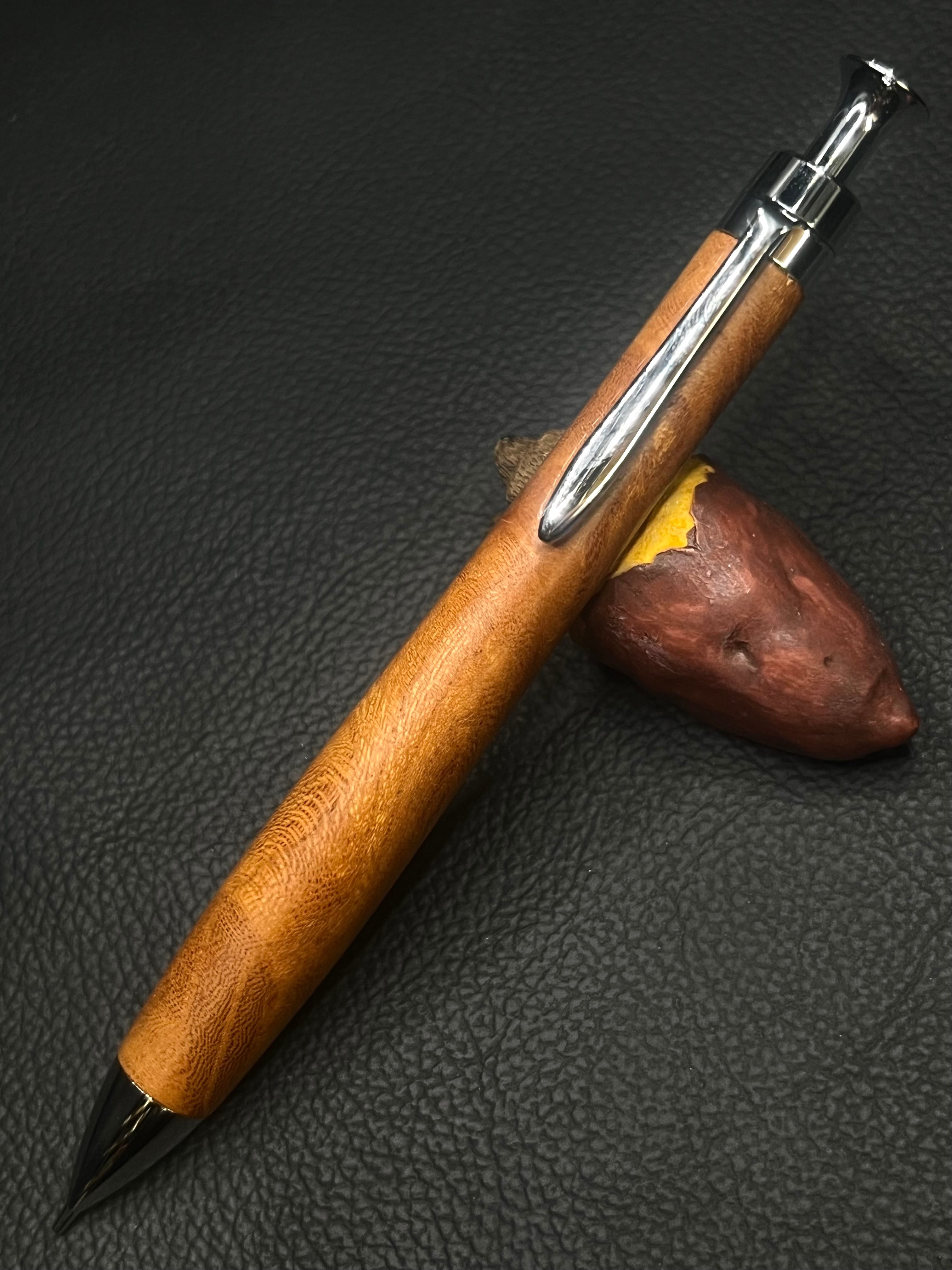 45 朴 極上杢 「ボールペン シャーペンへ変更可能」 | こぶた工房