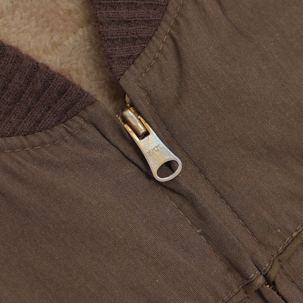 70s~80s YKK USA Derby Jkt ダービースタイル カップショルダー ボア 70s~80s YKK USA Derby Jkt ダービースタイル カップショルダー ボア