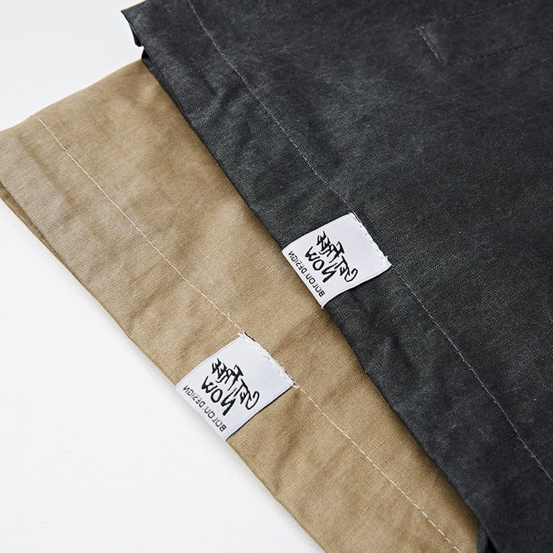 ジップアップシャツジャケット / Zip Up Shirt Jacket