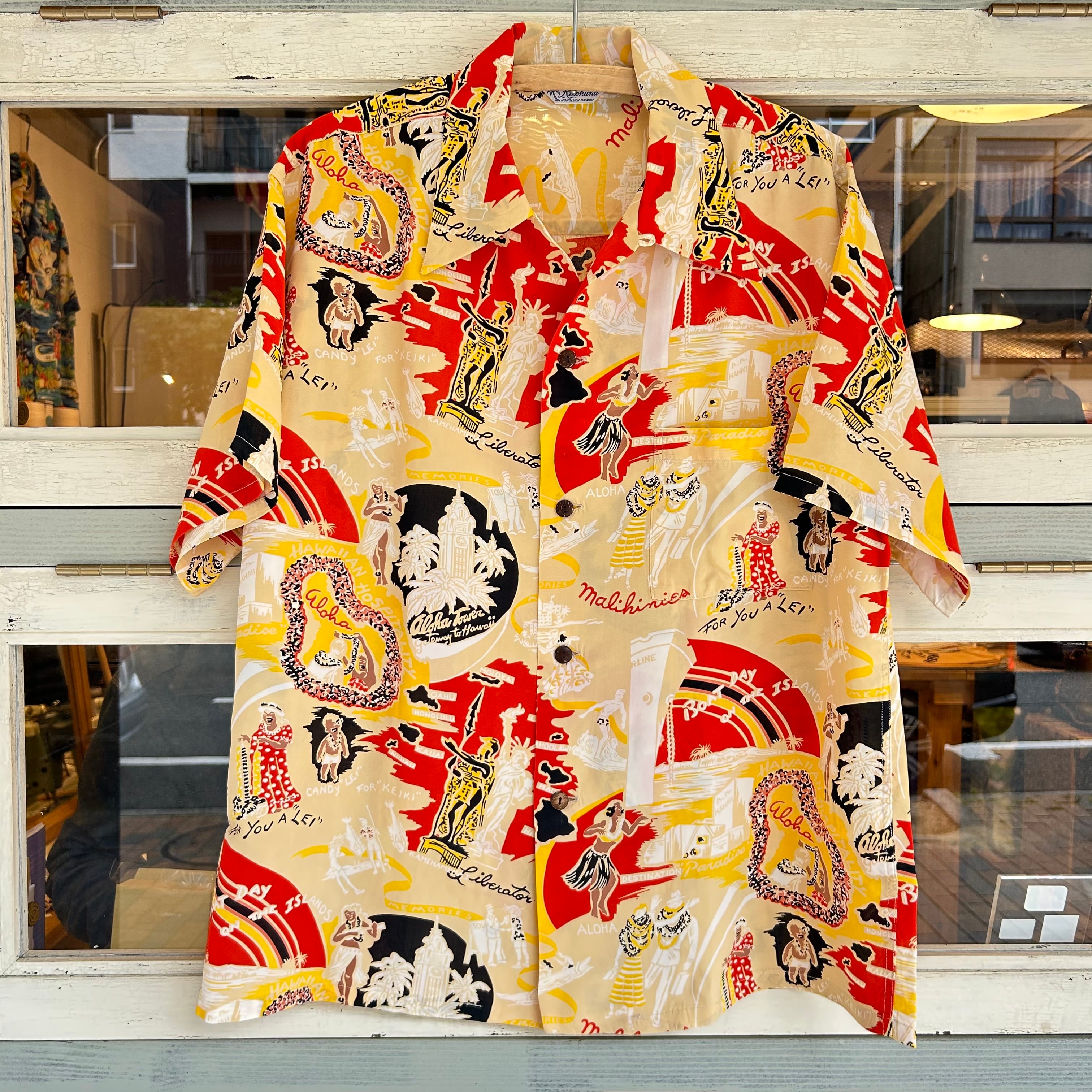 hawaian shirts 希少 Sサイズ 8月8日〆