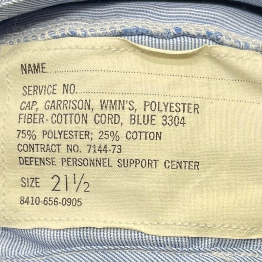 73/'74 VIETNAMWAR 米軍 女性兵士 制服 ギャリソン アメリカ軍