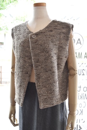 Bon vieux temps(ボンヴュータン) 24A/W  2WAYベスト