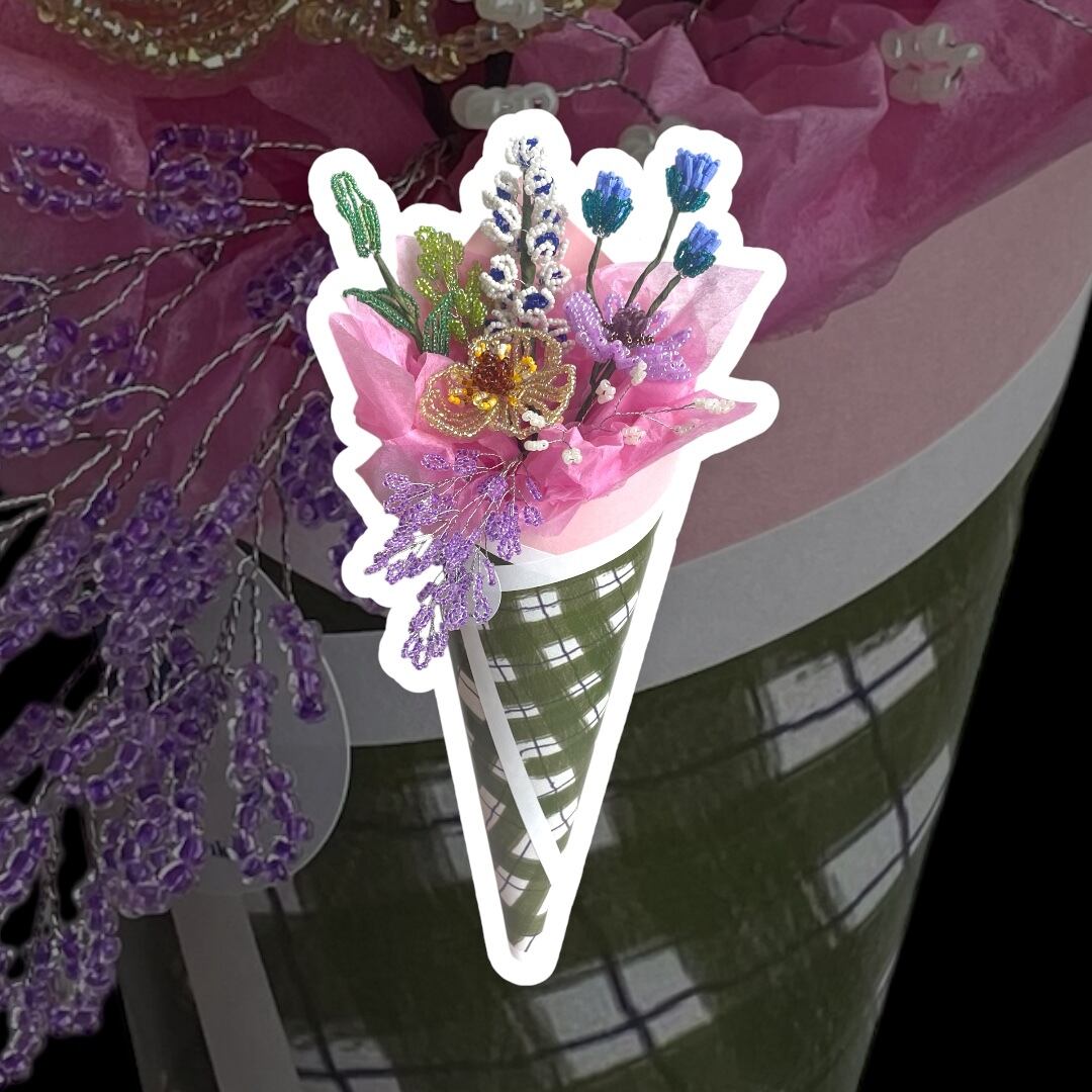 beadsflower bouquet : mix