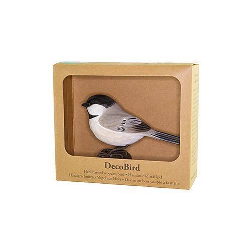 Wildlife Garden】木製DecoBird / アメリカコガラ / Black-capped