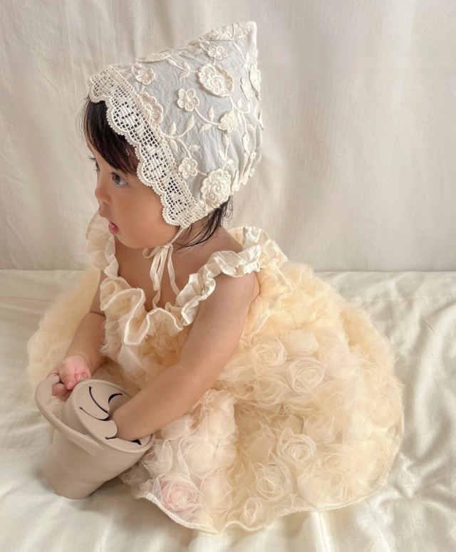 即納rose tulle dress一部予約