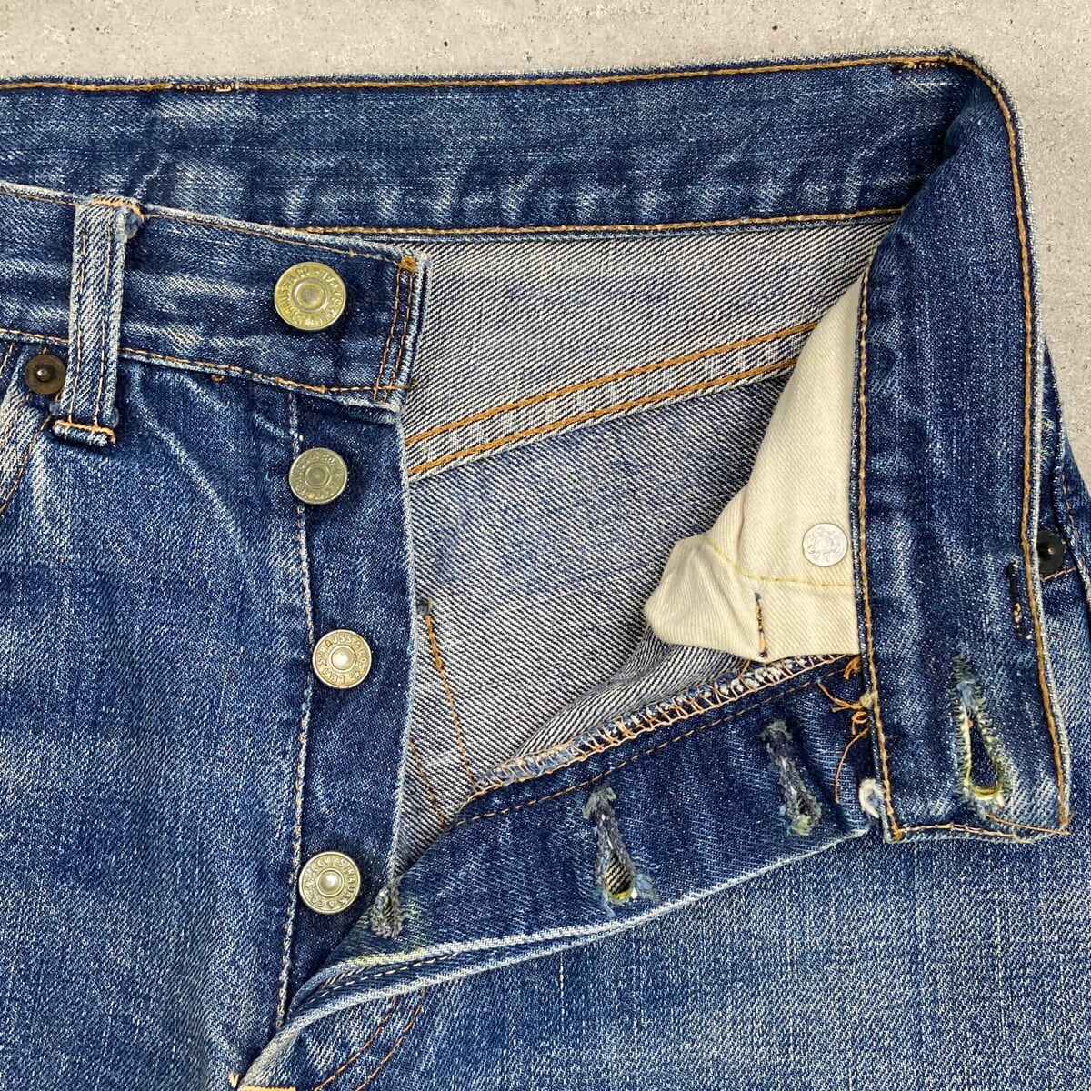 60年代 USA製 Levi's リーバイス 501 BIG E ストレート デニムパンツ
