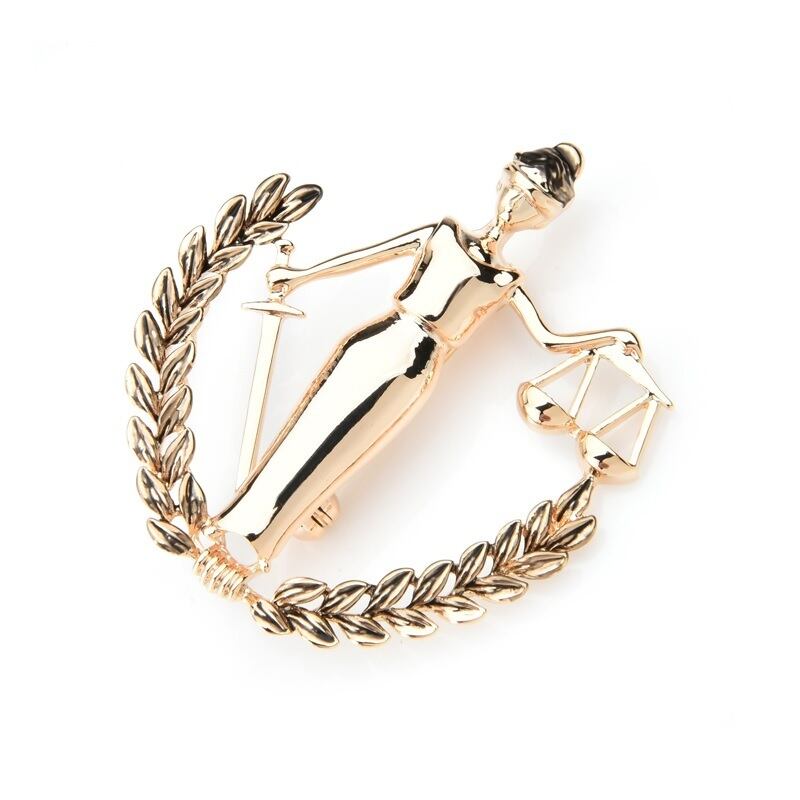 □てんびん座さんへ！！天秤ブローチ☆2色☆女神♪アストレア☆星座