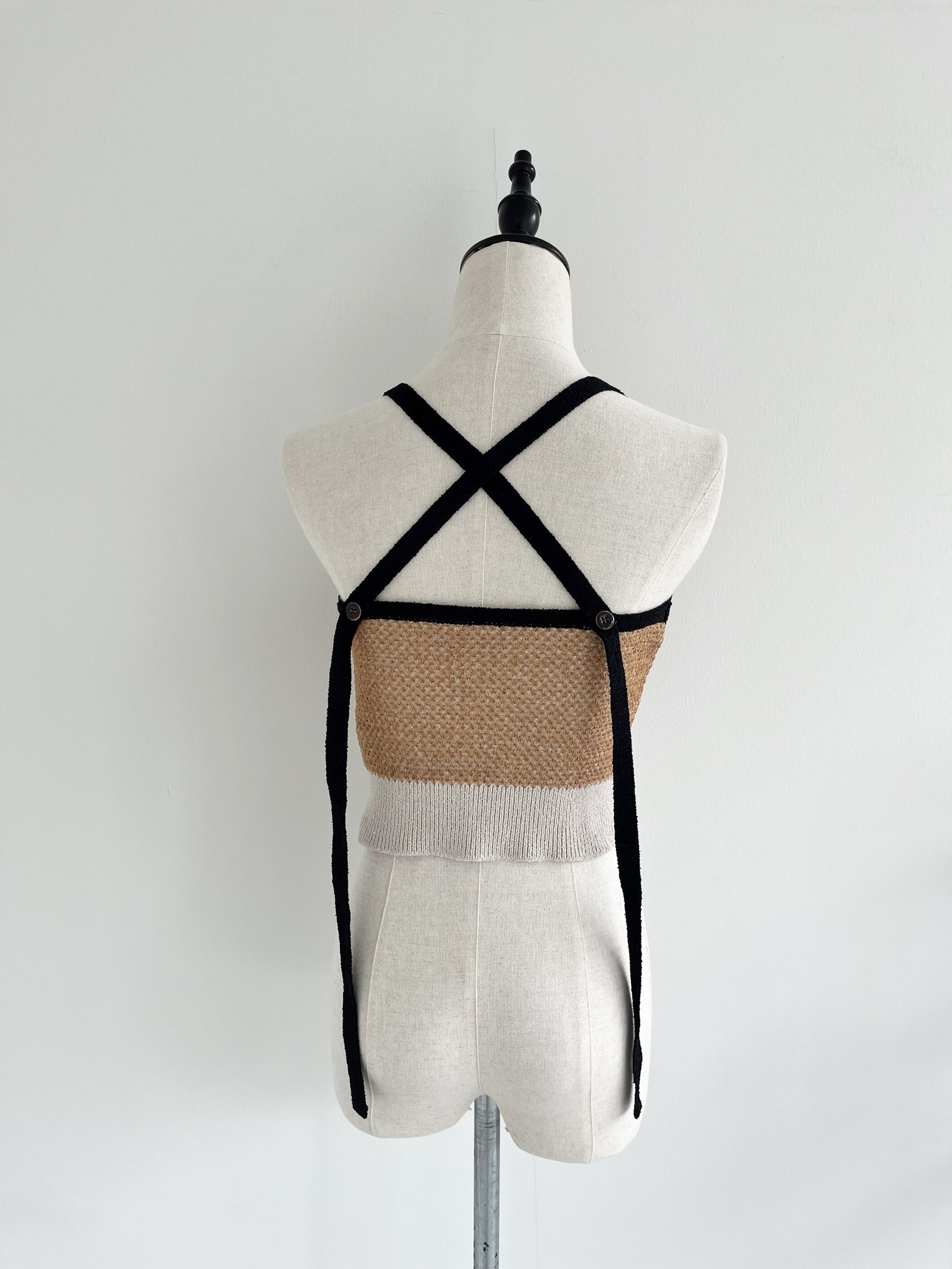 MURRAL（ミューラル）Sheer Bustier Top MURRAL/ミューラル】Jewel bustier/ジュエルビスチェ（ベスト