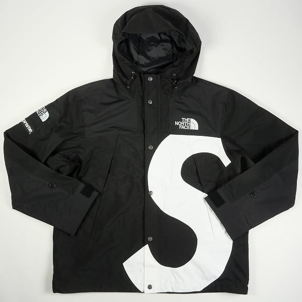 supreme/thenorthface/マウンテンジャケット/黒/L/美品