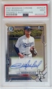 2021 Bowman Chrome Luis Rodriguez Autograph PSA 9