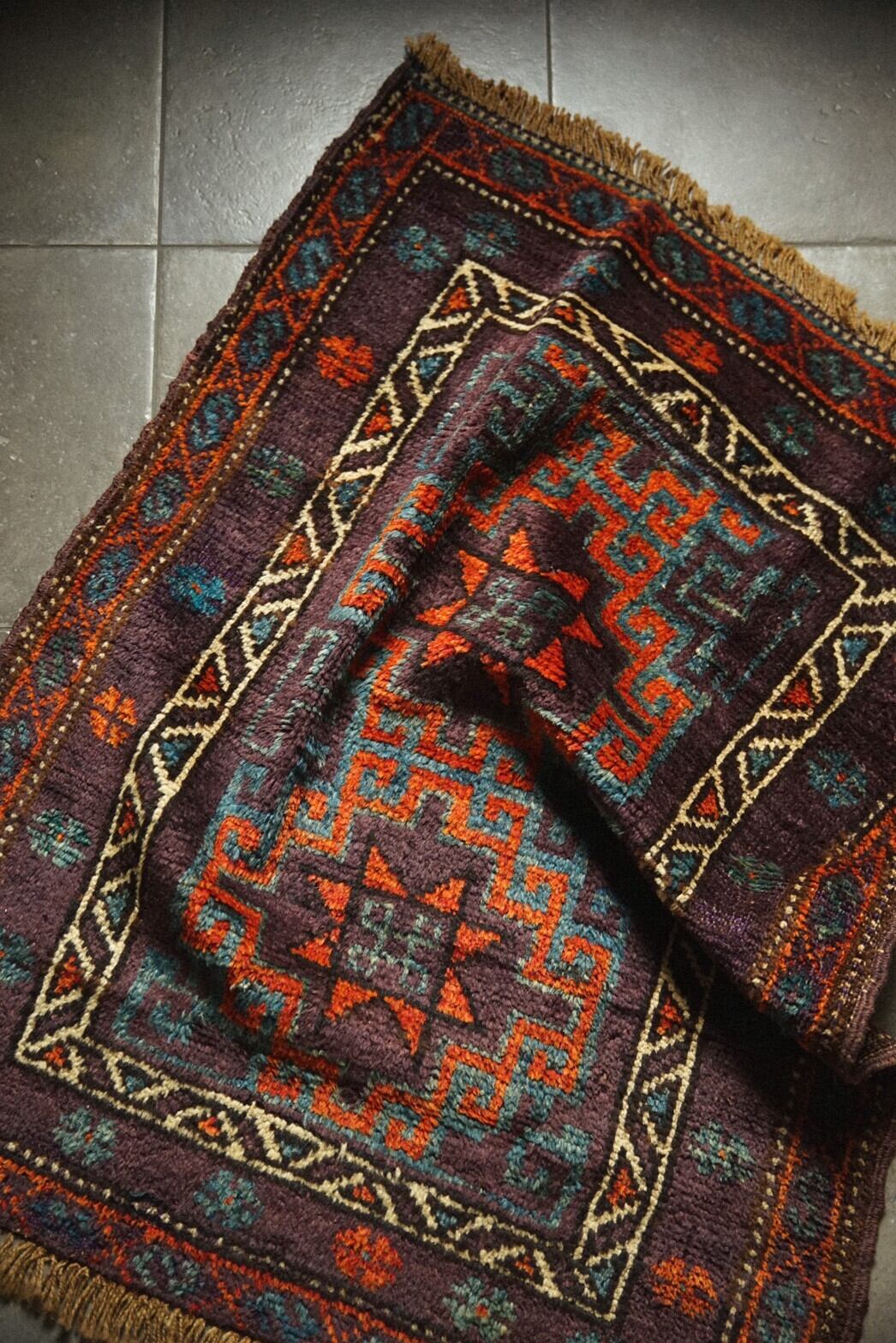 714 -Semi Antique Sistan Baluch rug