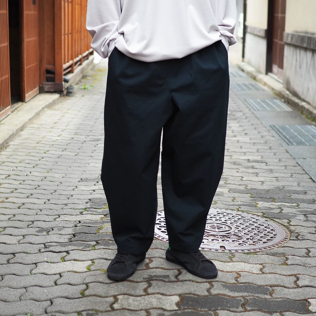 結-yui- / ユイ PLANER EASY PANTS / YEPT-001 CHINO CLOTH NAVY