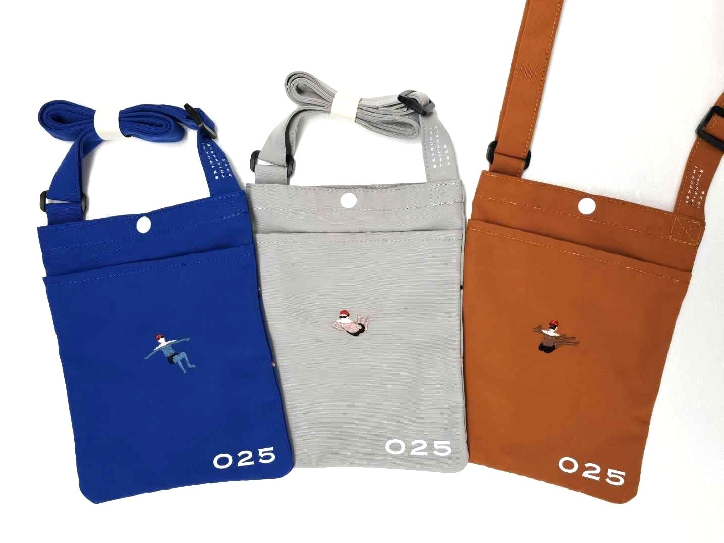 ✧✧ サコッシュ・小物類、中生地のご案内 ✧✧ サコッシュ オレンジ/Sacoche Orange | 瀬戸内国際芸術祭公式ショップ