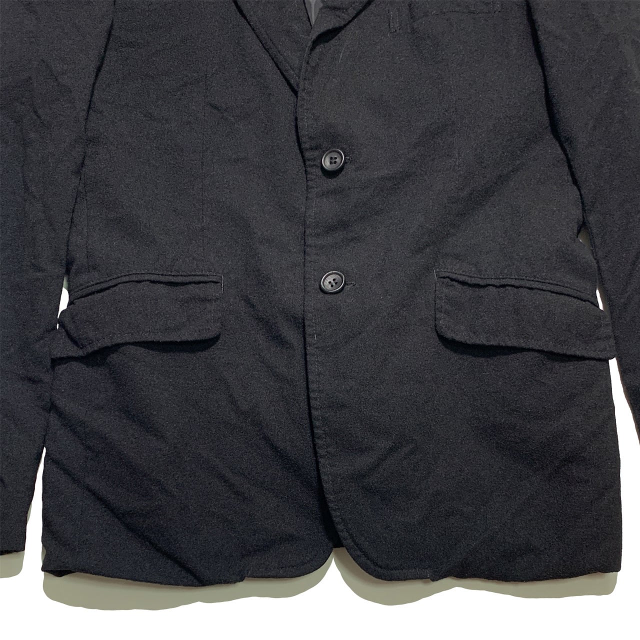 COMME des GARCONS HOMME / Overdyed Boiled Poly Jacket | sporesclothing