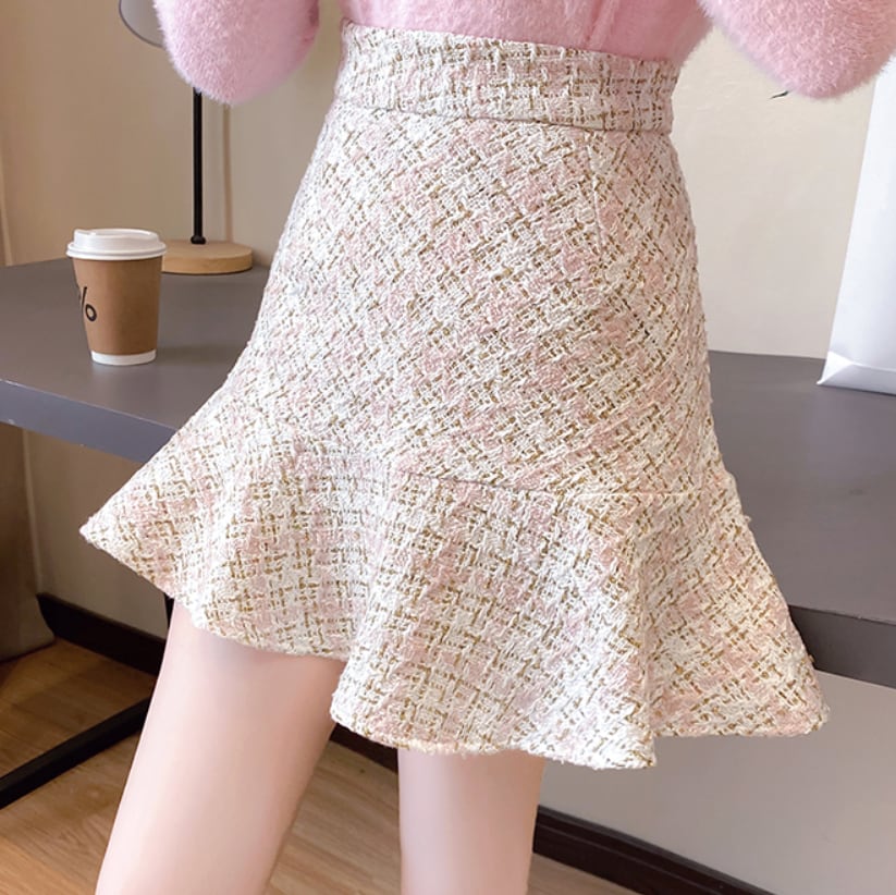 お値下げ】45R 春コットンツイードのペチスカート - agedor.ma