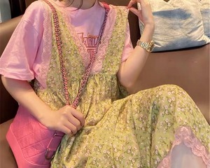 花柄タンクワンピース  AJ22008-915