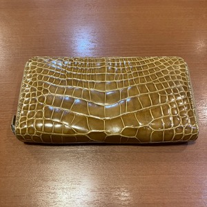 ACATE CROCODILE LEATHER WALLET