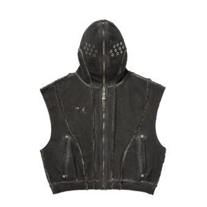 [THUG CLUB] Gladiator Hooded Vest Gray 正規品 韓国ブランド 韓国通販 韓国代行 韓国ファッション 日本 店舗