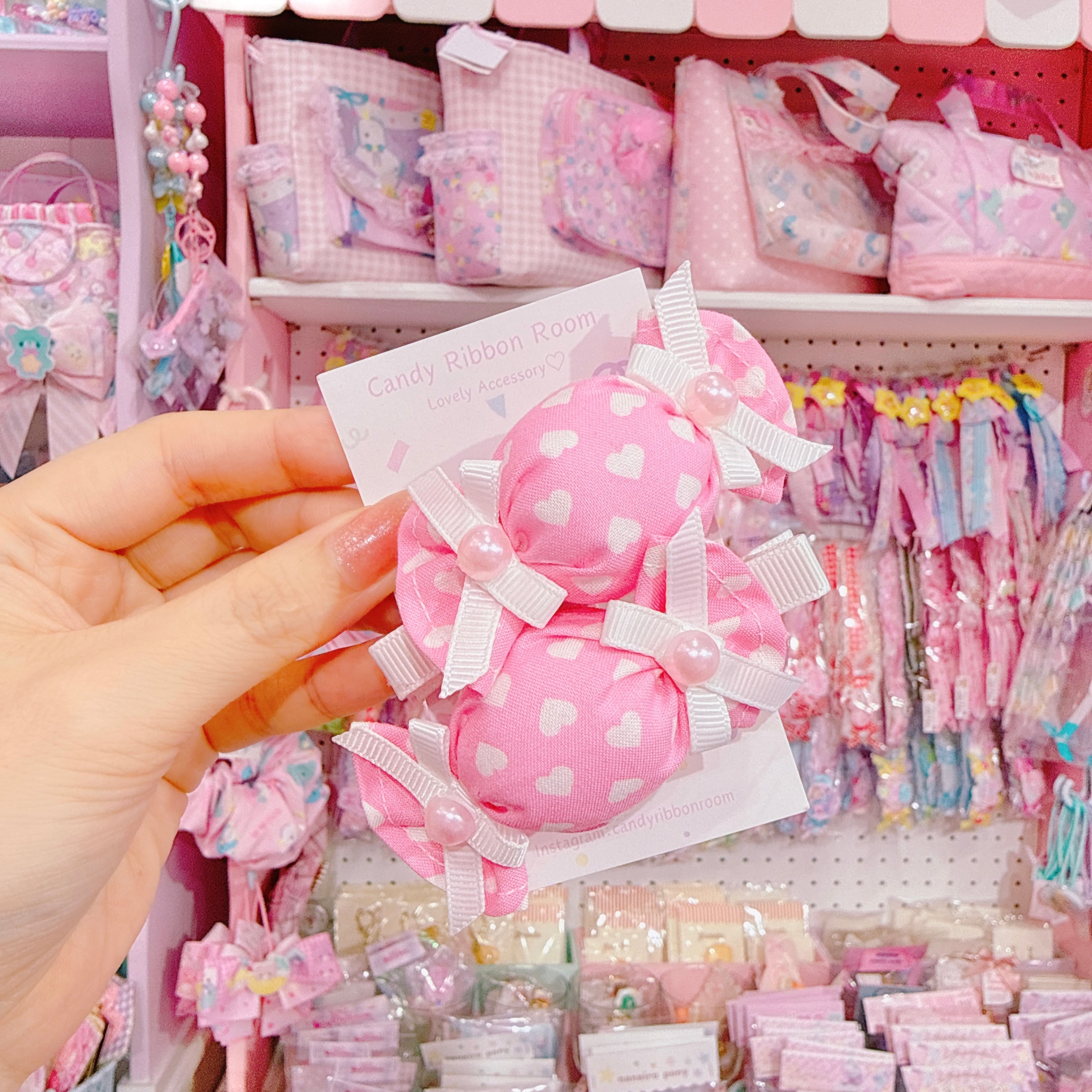 【F4】110-34ツインヘアクリップ