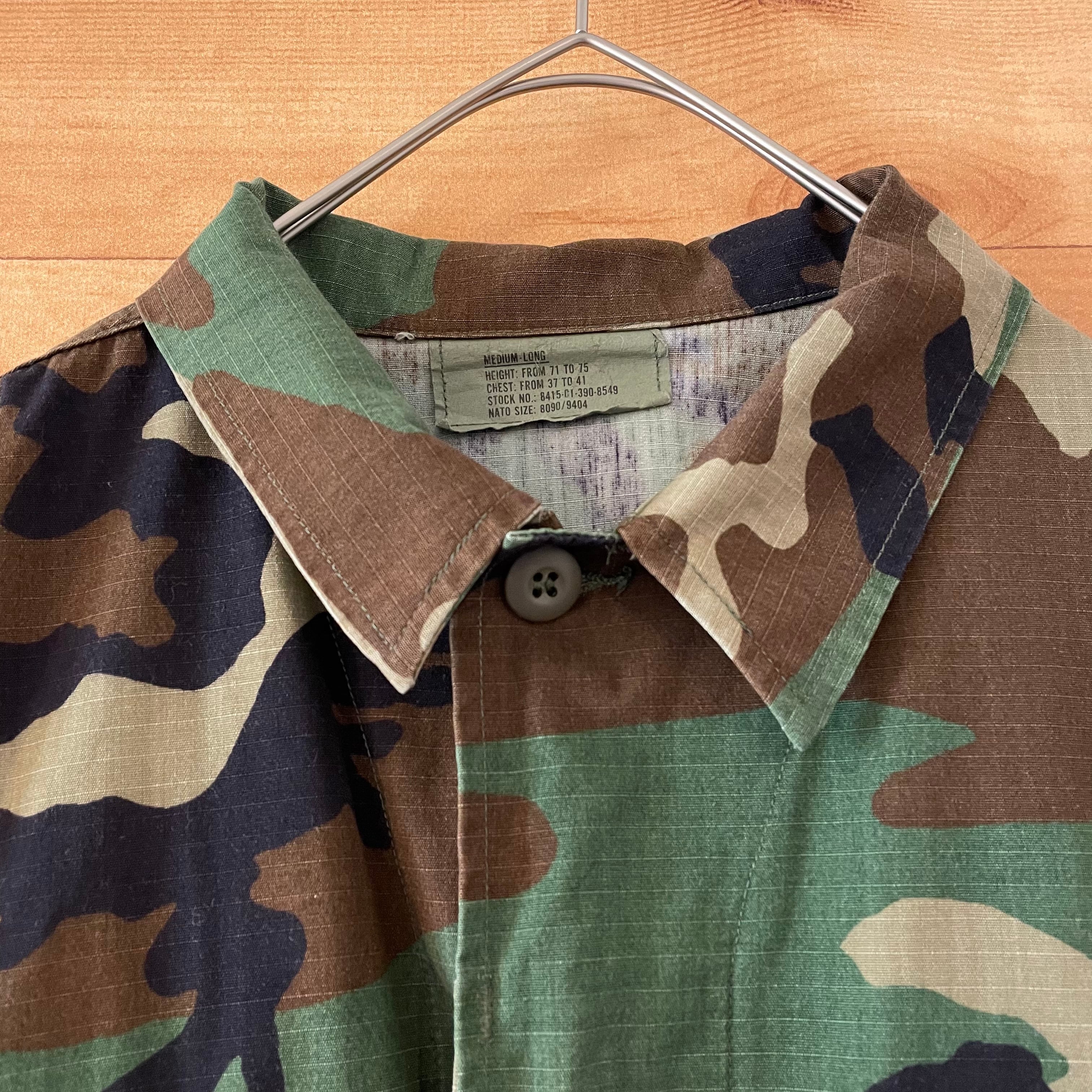 BDU jacket】90s 米軍 実物 ミリタリージャケット 迷彩 カモフラ US ...