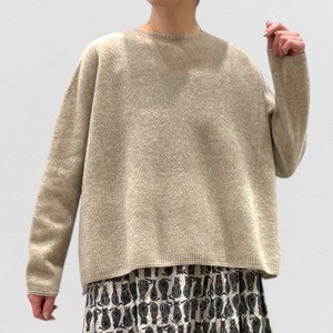 pas de calais ファインウールスクエアプルオーバー