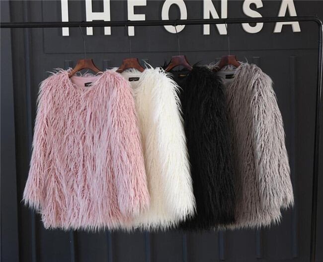 素敵なデザイン 秋冬コートカジュアル スリムフィット 模造ウール 韓国 短いスタイル エレガンス ブラウス